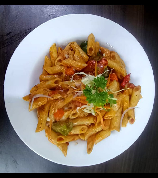 Pasta Arrabiatta - Veg.